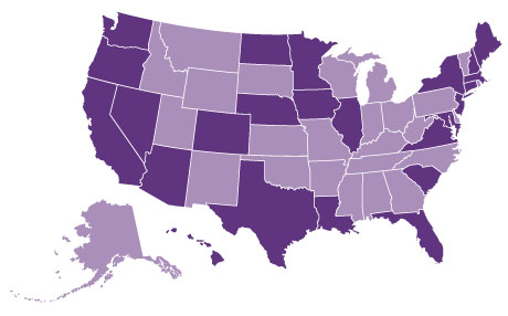 Consumer Privacy Legislation Map