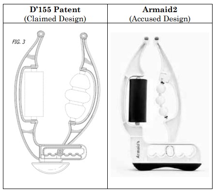US Design Patent No. D802,155