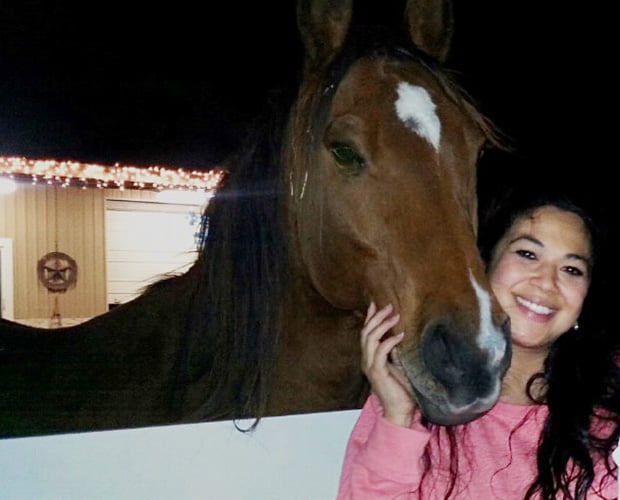 TMichelle Pector and Horse