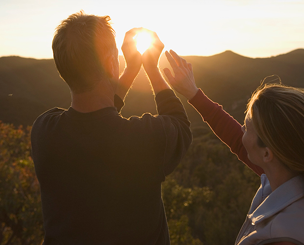 Hands up to the sun