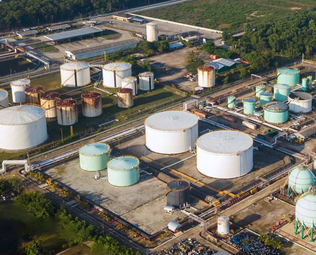 Oil refinery