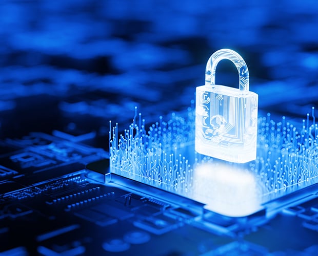 Cybersecurity lock