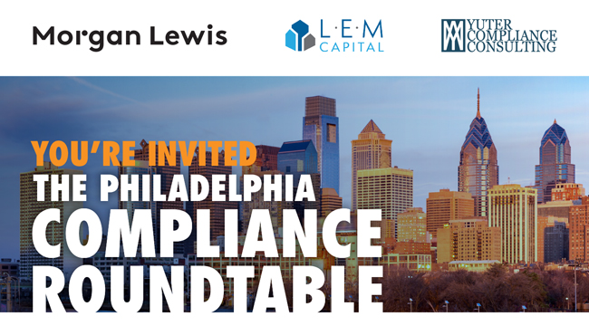 Oct. 6 – The Philadelphia Compliance Roundtable